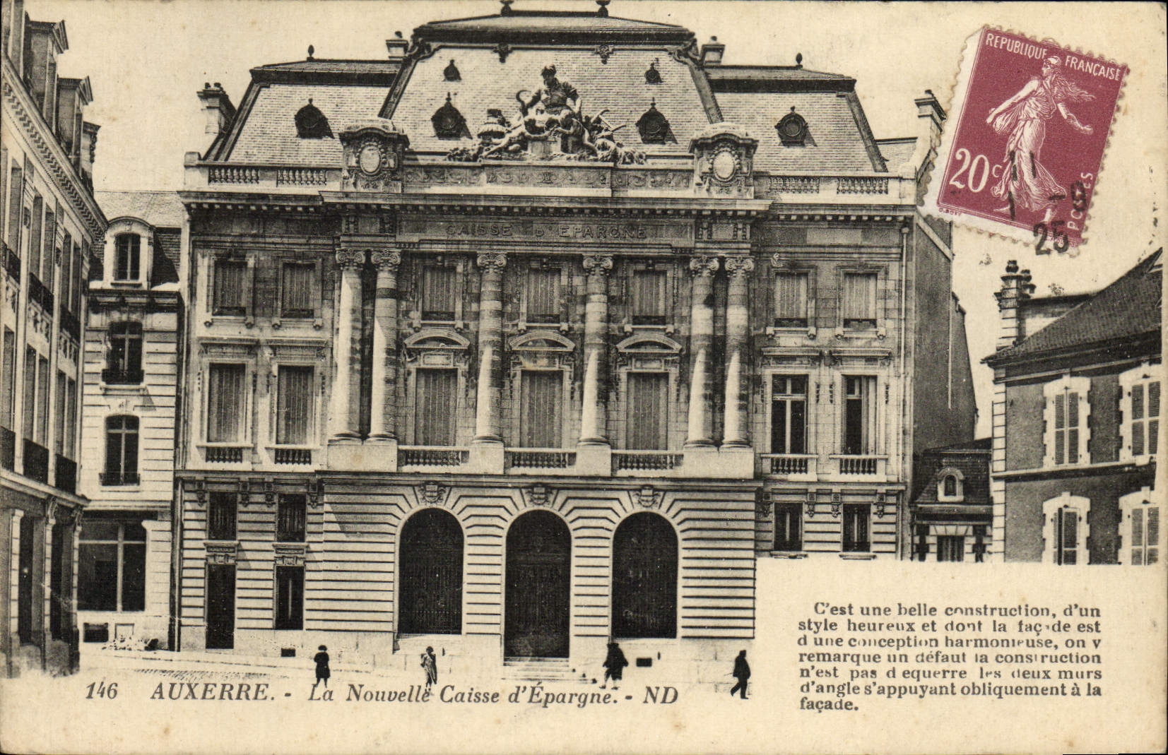 Auxerre - La Nouvelle Caisse d'Épargne - ND