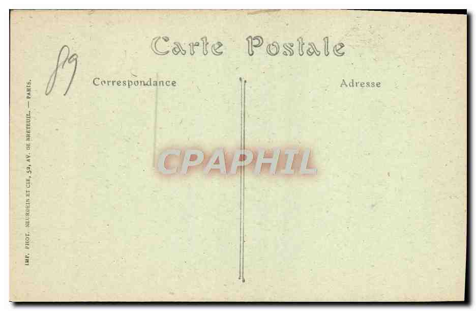CPA Auxerre Tresor De La Cathedrale Canon d'autel  — Verso