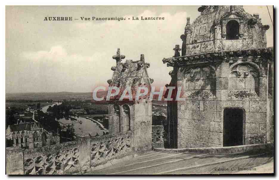 CPA Auxerre Vue panoramique La lanterne