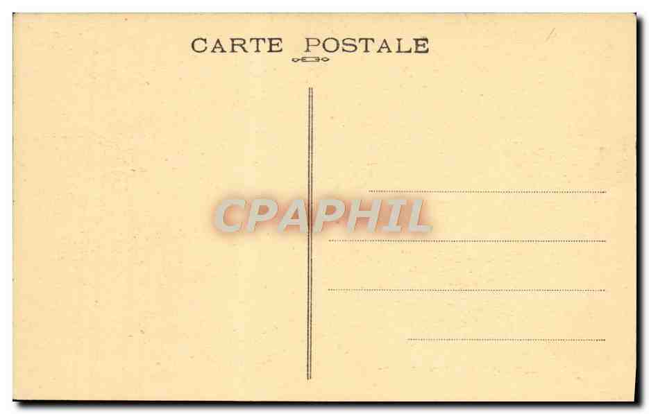 CPA Auxerre Vue Sur le Lycee Les Casernes Militaria  — Verso