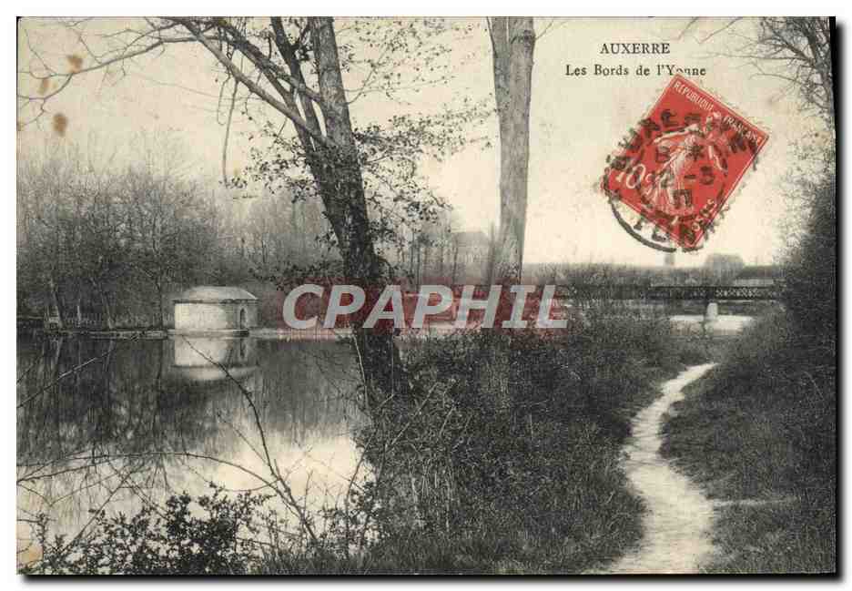 CPA Auxerre Les Bords de L'Yonne