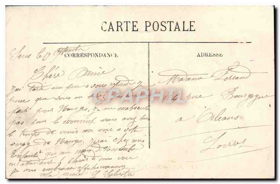 CPA Auxerre Le Pont Paul Bert Et Les Quais — Rückseite
