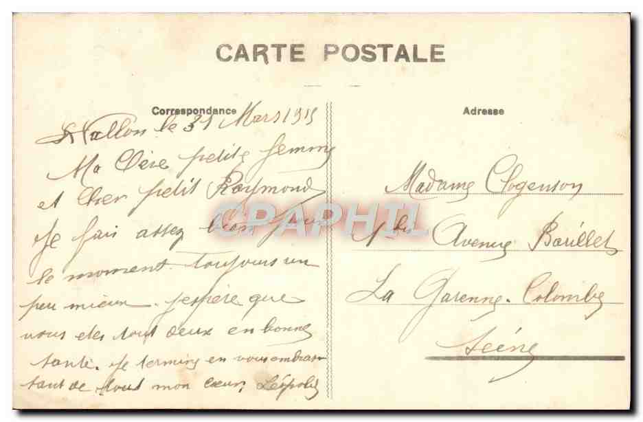 Avallon - Cousin-le-Pont - Vue prise des Pronenades — Reverso