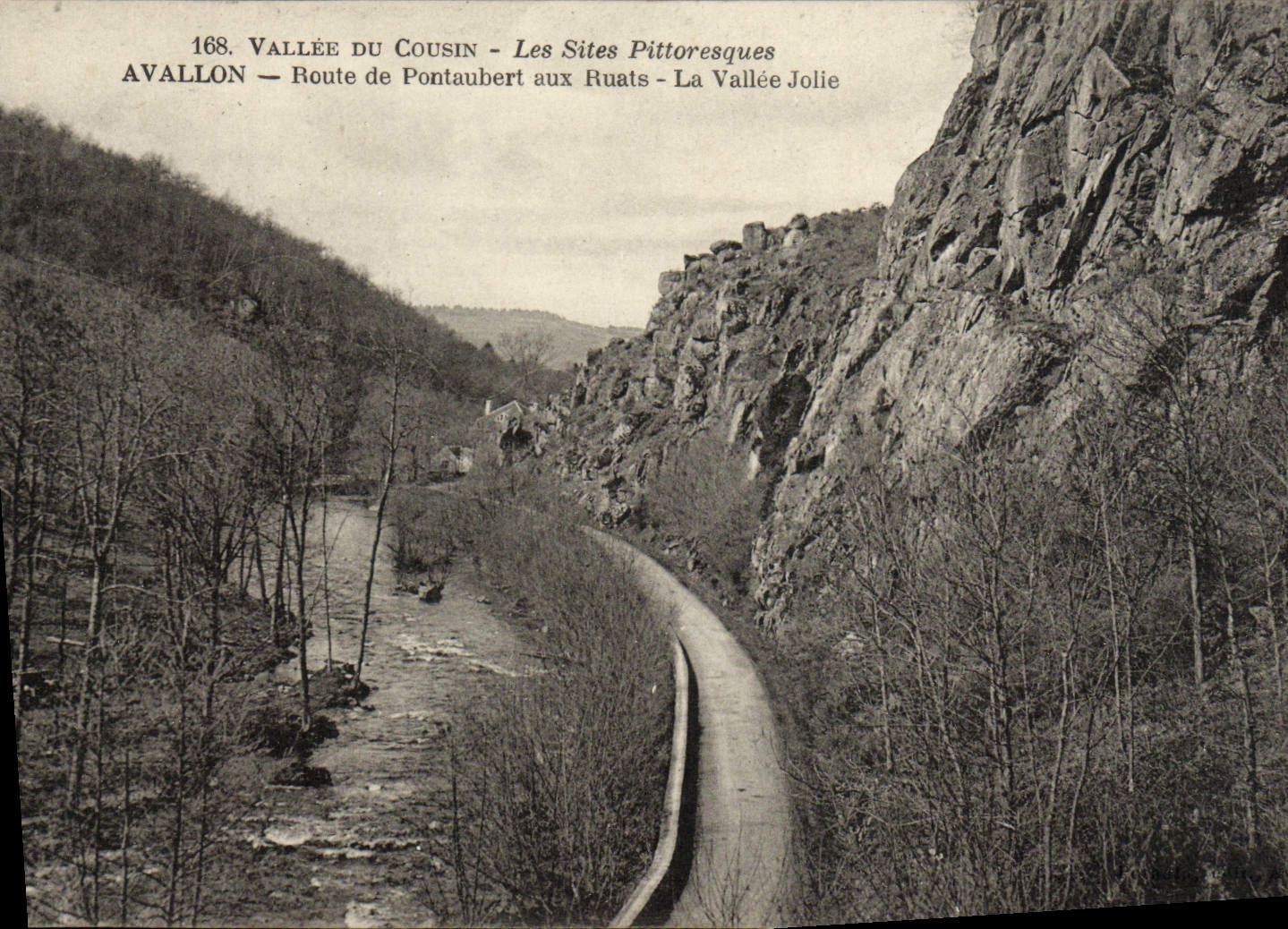 Vallée du Cousin — Les Sites Pittoresques — Avallon