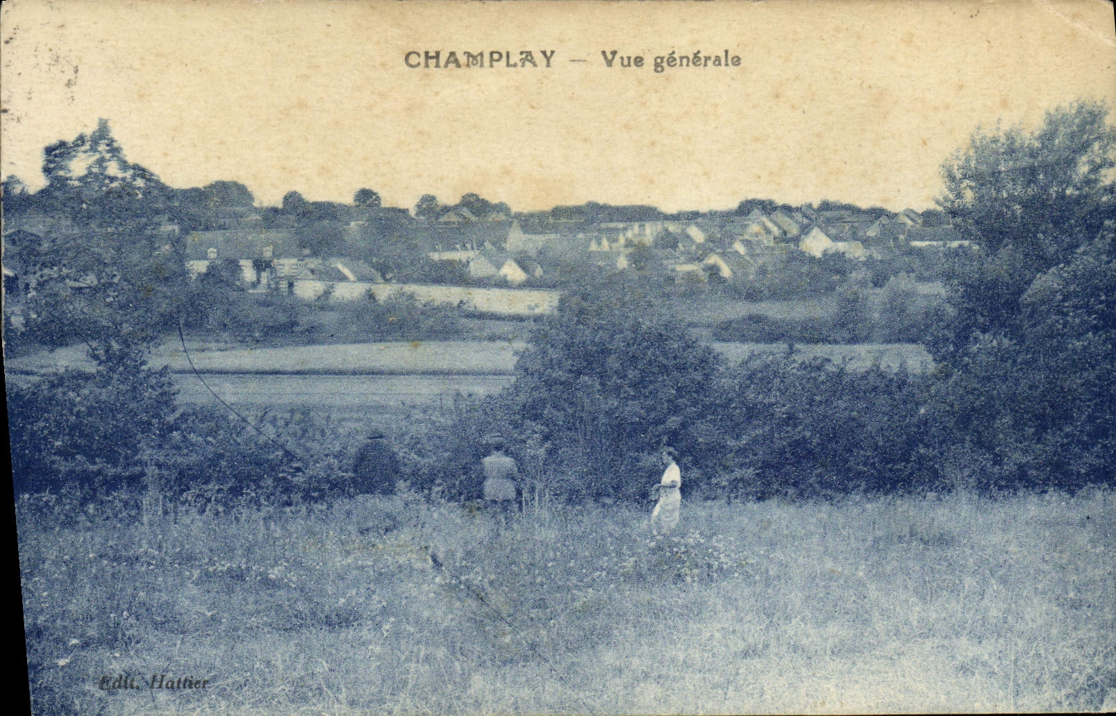 Champlay — Vue générale — Edit. Hattier - Voorkant
