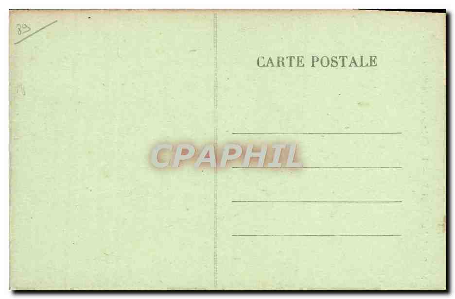 Chastellux — Le Château et la Cure — Rückseite