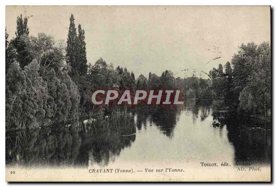 CPA Cravant Vue Sur L'Yonne