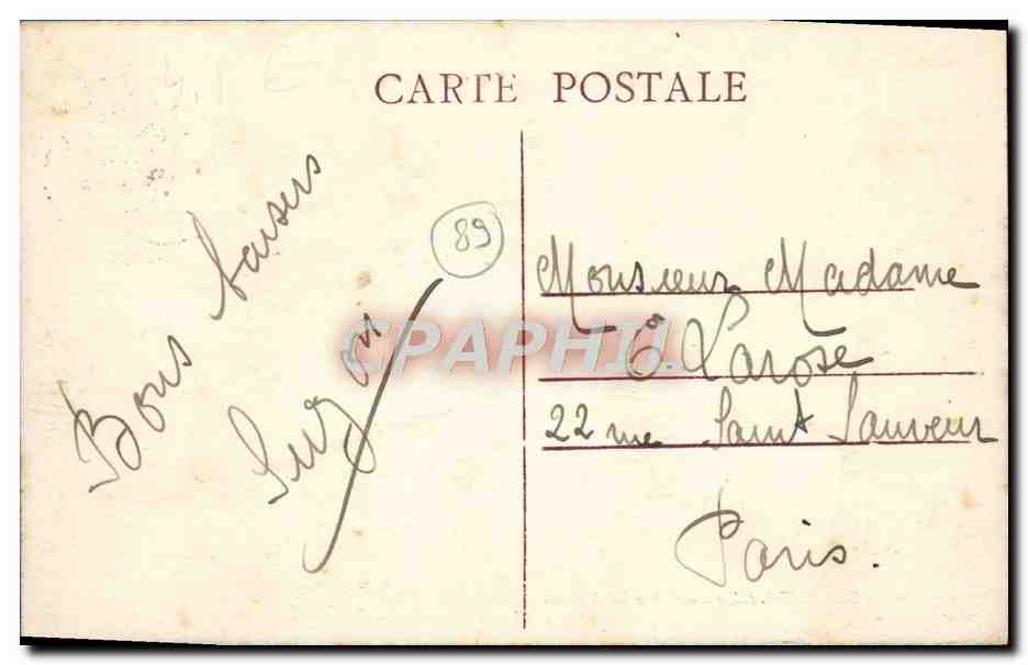 FLEURY — Vue Panoramique — M. Laroche, Yonne — Reverso