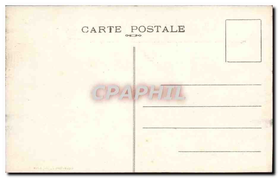 CPA Joigny Vue Prise Du Barrage d'Epizy — Rückseite