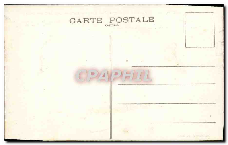 CPA Joigny Vue Sur Le Faubourg Du Pont Ou Avenue Gambetta Prise De La Rive Droite — Rückseite