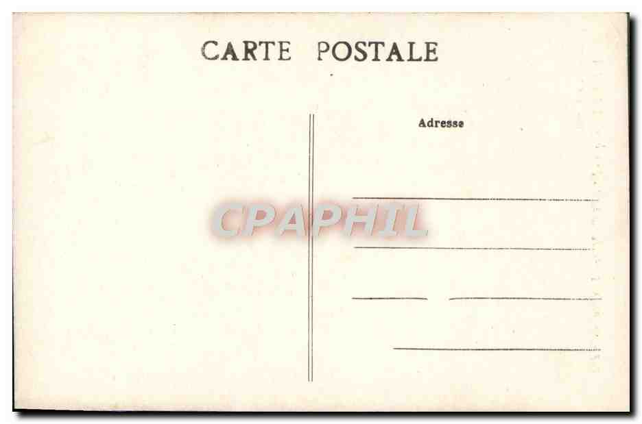 CPA Joigny Historique Vieille Maison Dans Son Ancien Etat — Rückseite