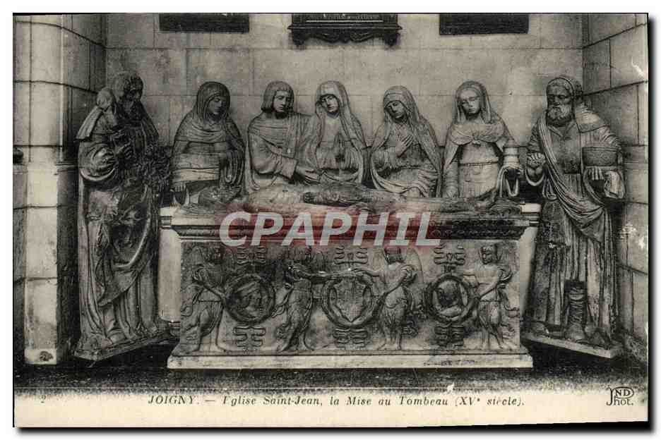Joigny — Église Saint-Jean, la Mise au Tombeau (XVe siècle) — JND Phot.