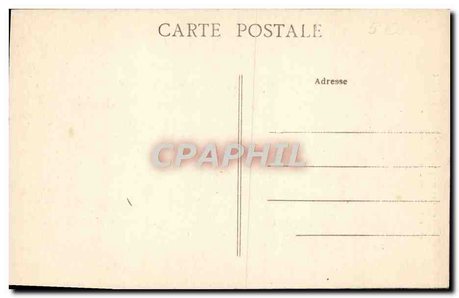 CPA Joigny Vieille Maison Place du Pilori Toulouse — Rückseite