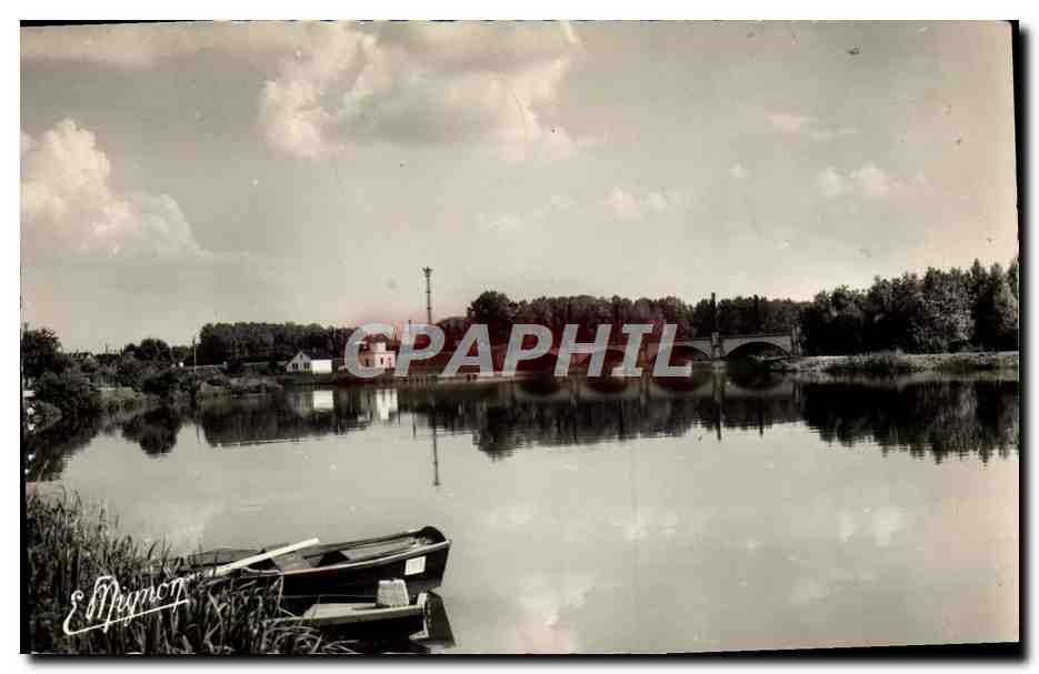 Les Bords de l'Yonne — le Pont du Chemin de Fer — Édition E. Mignon, Villeneuve-la-Garenne