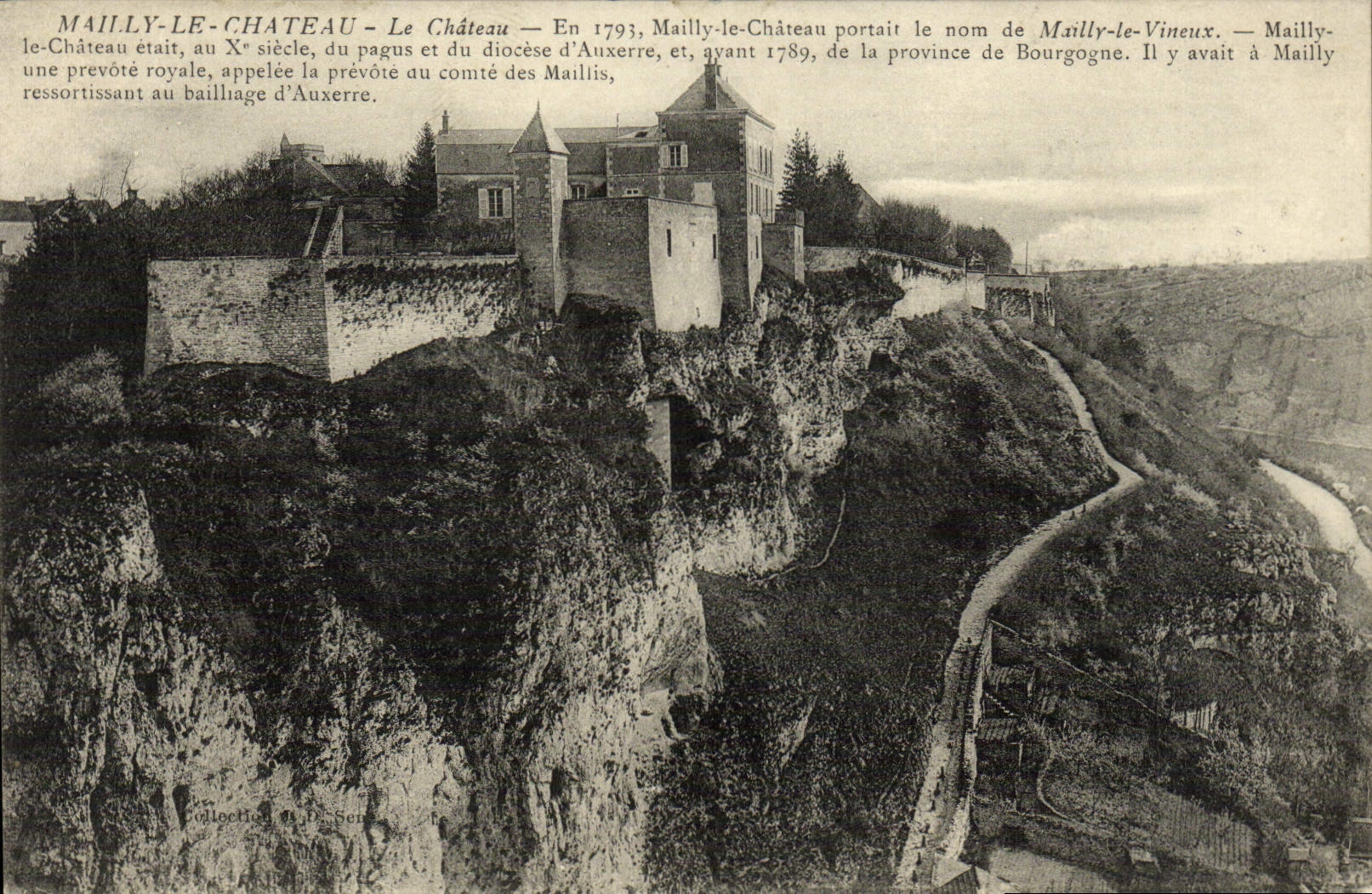Mailly-le-Château — Le Château — Collection de S. de Sene