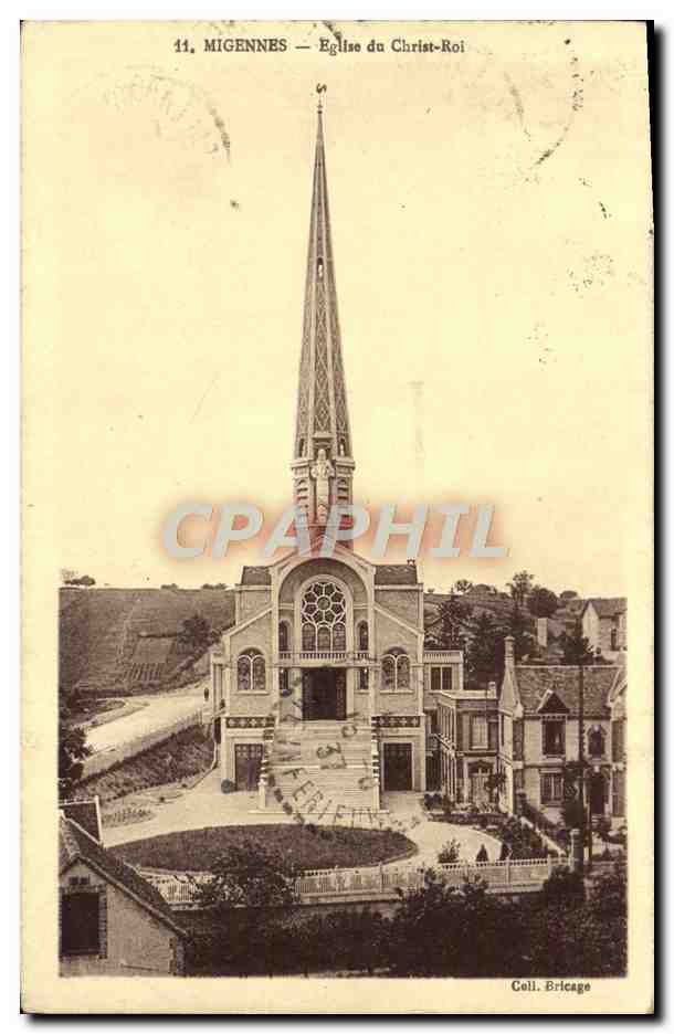 CPA Migennes Eglise du Christ Roi