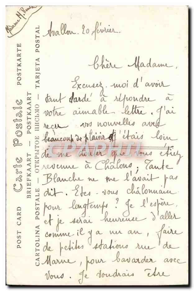 Vallée de la CURE — Pierre-Perthuis, Roches de Gingon — Edition Curet-Renaudot, Avallon — Reverso