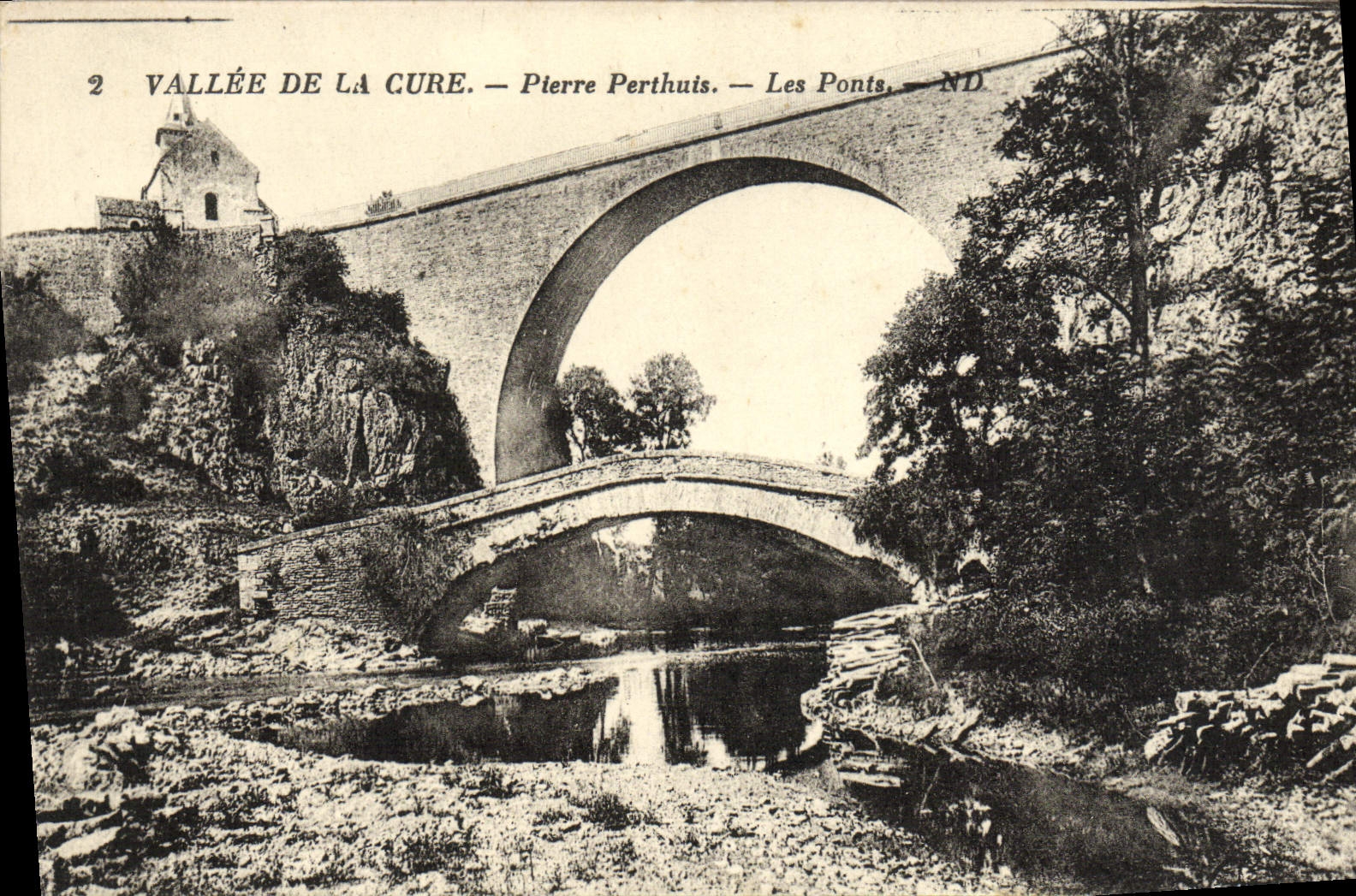 Vallée de la Cure — Pierre Perthus — Les Ponts — ND