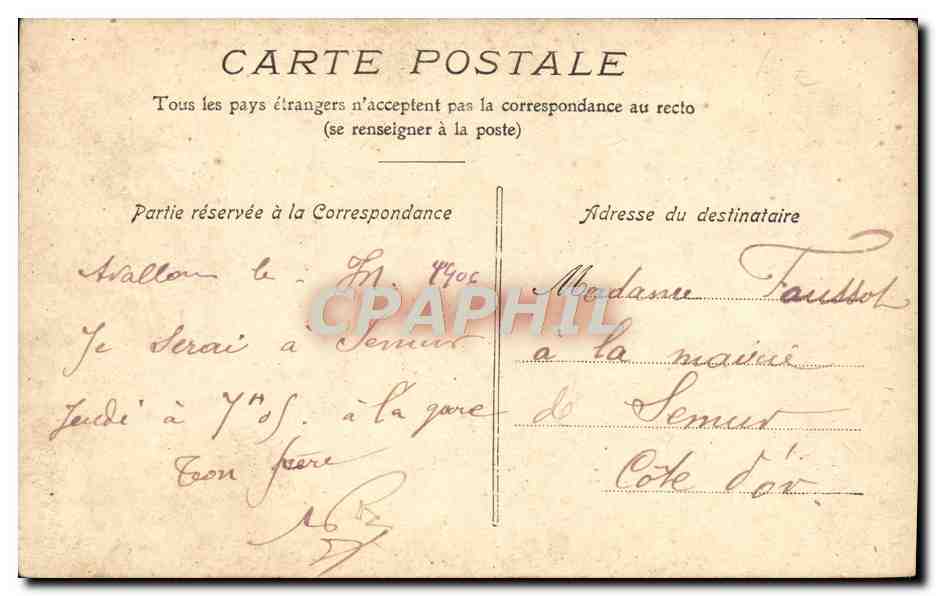 Vallée de la Cure — Pierre-Perthuis — La Roche Percée — Reverso