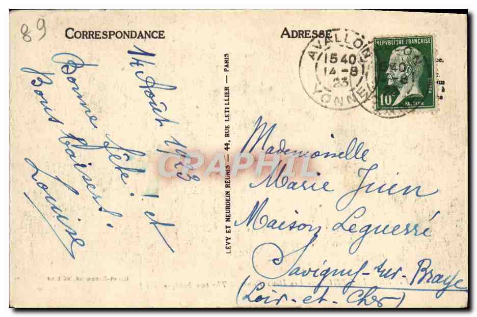Pierre-Pérthuis — Les Deux Ponts — Curret-Renaudot, éditeur — Verso