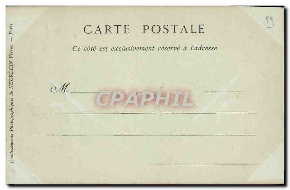 CPA Vallee de La Cure Pierre Peribuis la roche Percee — Rückseite