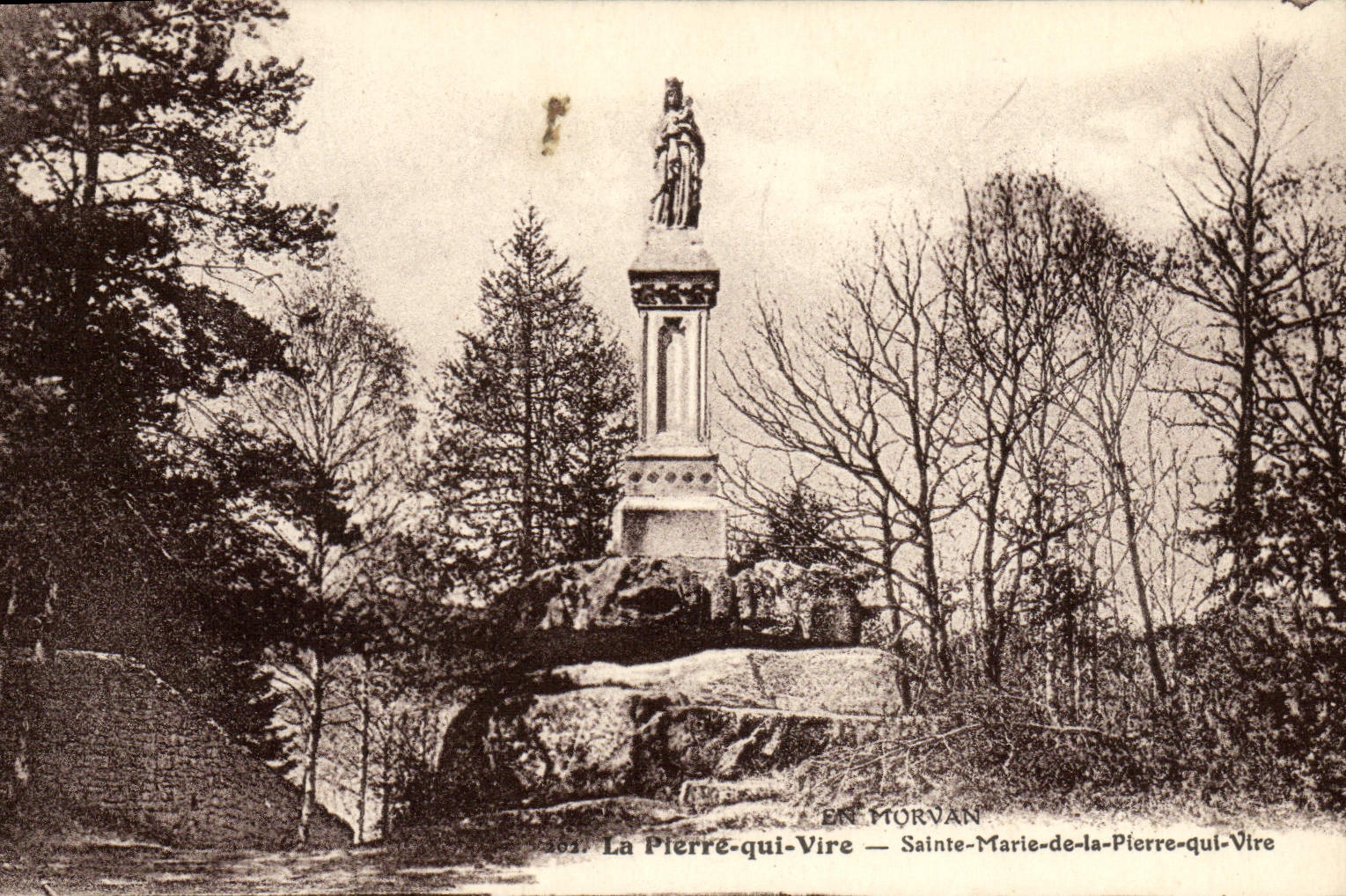 La Pierre-qui-Vire — Sainte-Marie-de-la-Pierre-qui-Vire — In Morvan