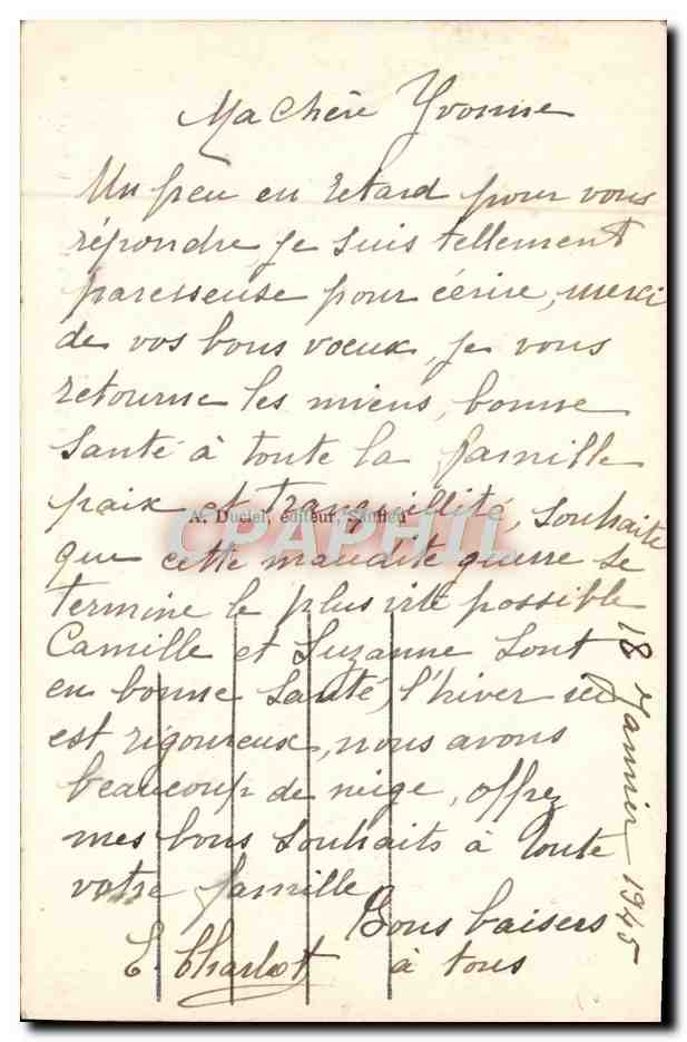 La Pierre-qui-Vire — Sainte-Marie-de-la-Pierre-qui-Vire — In Morvan — Rückseite