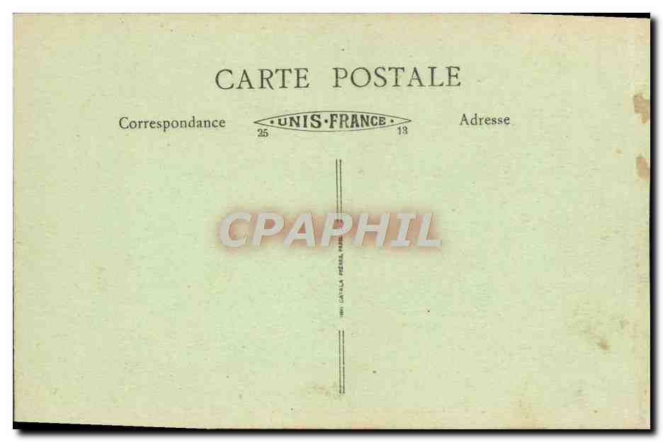 CPA Monastere de Ste Marie de La Plerre qui Vire — Verso