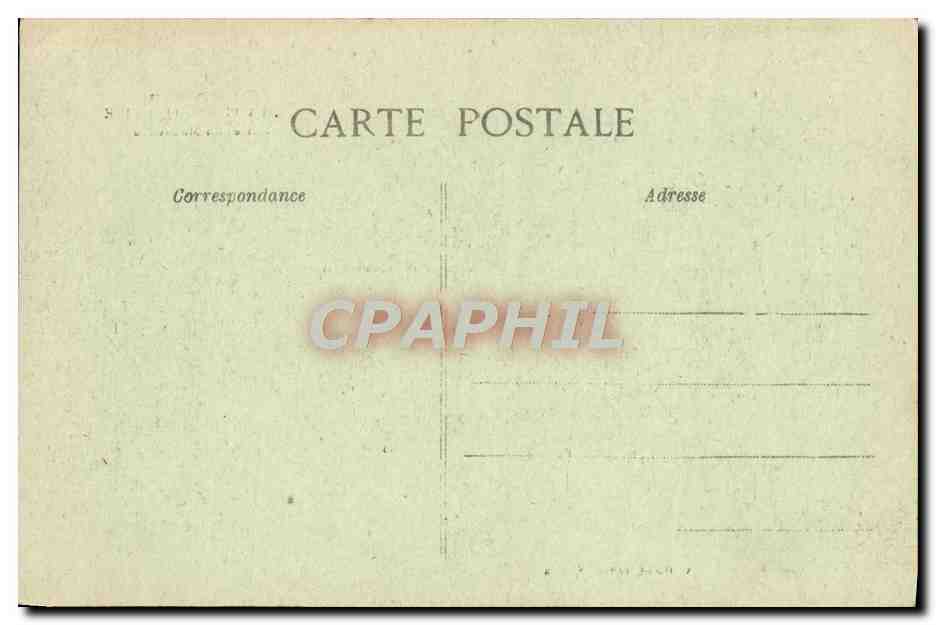 CPA En Morvan La Pierre Qui Vire Entree du Monastere — Rückseite