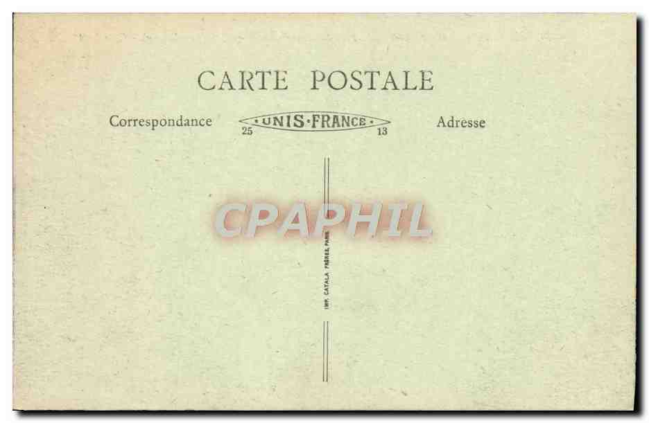 Kloster Sainte-Marie de La Pierre-qui-Vire (Yonne) — Südseite — Verlag CATALA, n°10 — Rückseite