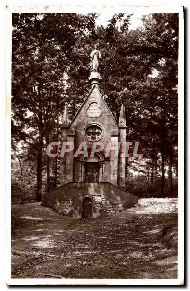 CPA Abbaye de la Pierre qui vire Chapelle du Sacre Coeur 