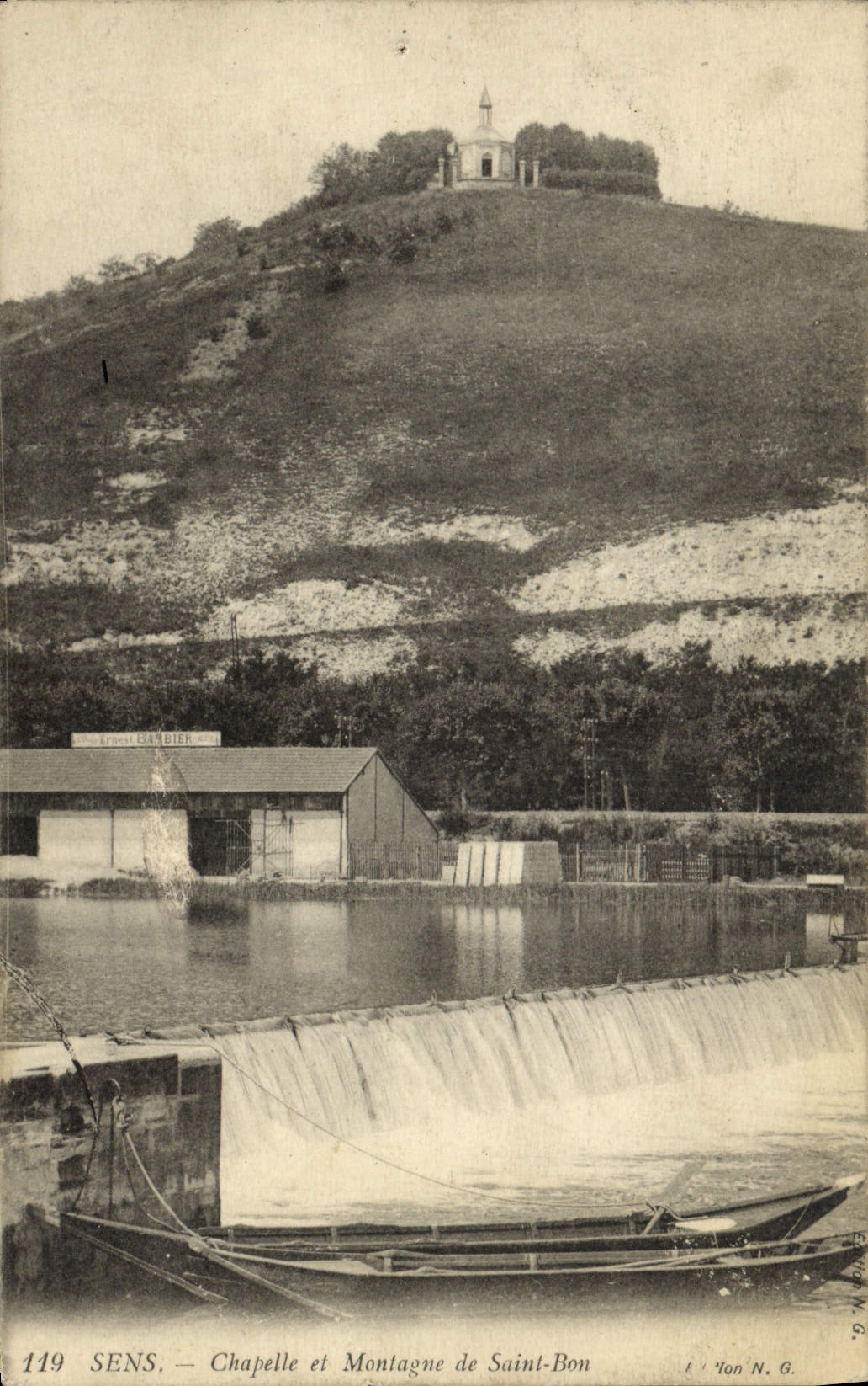 Sens — Chapelle et Montagne de Saint-Bon — Éditeur Gambier, n° 119