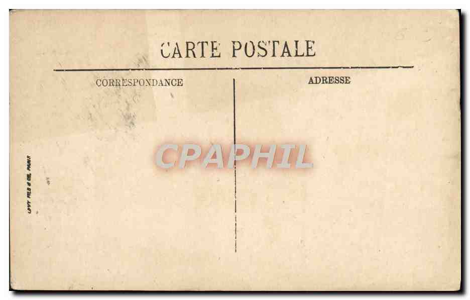 CPA Sens Porte d'entree de la Caserne Militaria  — Rückseite