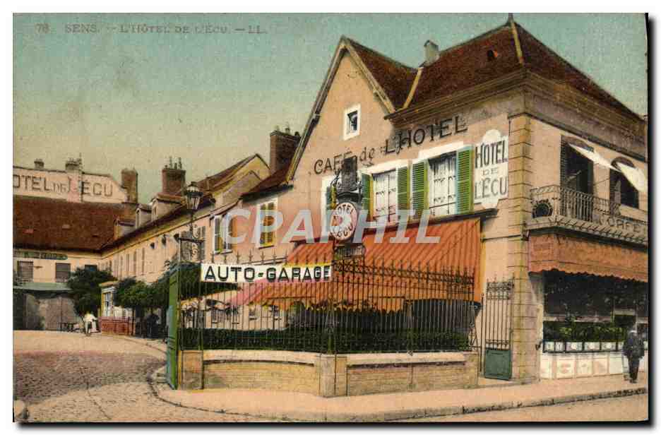 Sens — L'Hôtel de l'Écu — LL