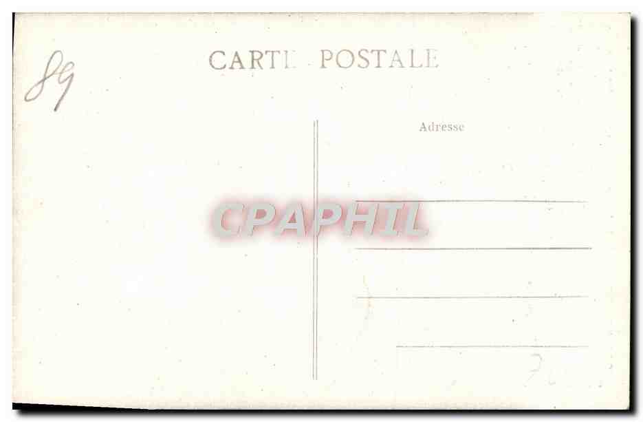 Sens — Le Maître-Autel à la Cathédrale — Collection J.D., Sens — Verso
