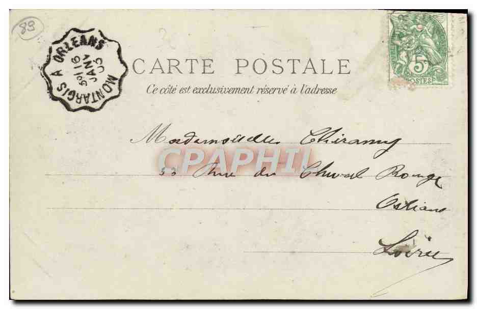 CPA Sens Musee de Sens Inscription romaine du Temple d'Auguste — Rückseite