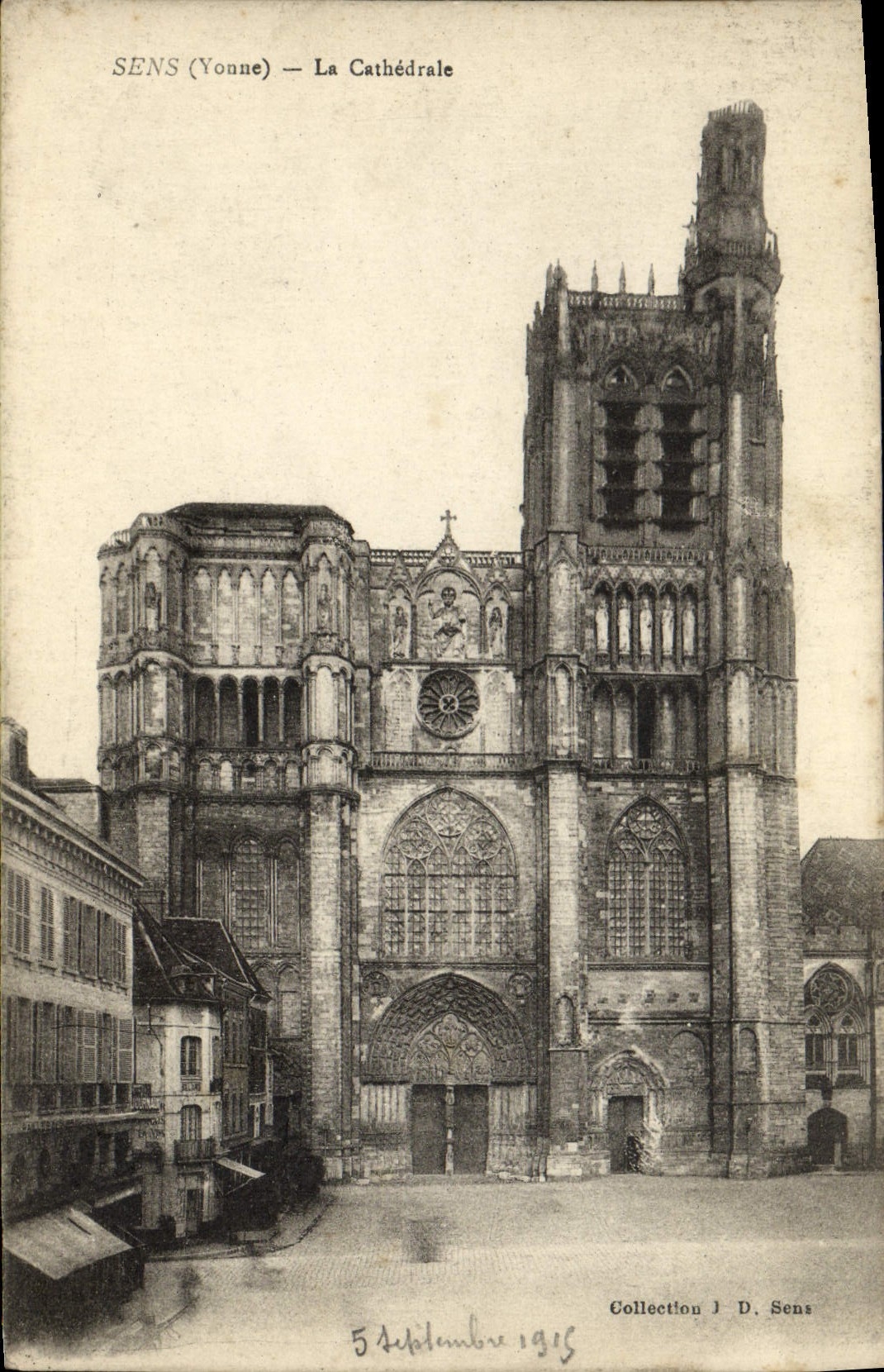 Sens (Yonne) — La Cathédrale — Collection J. D. Sens
