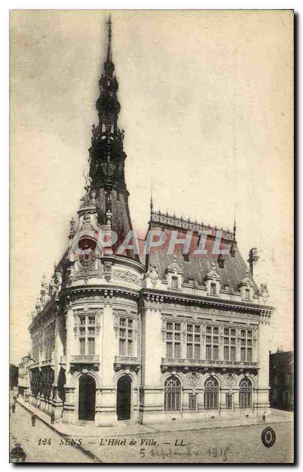 CPA Sens L'Hotel de Ville