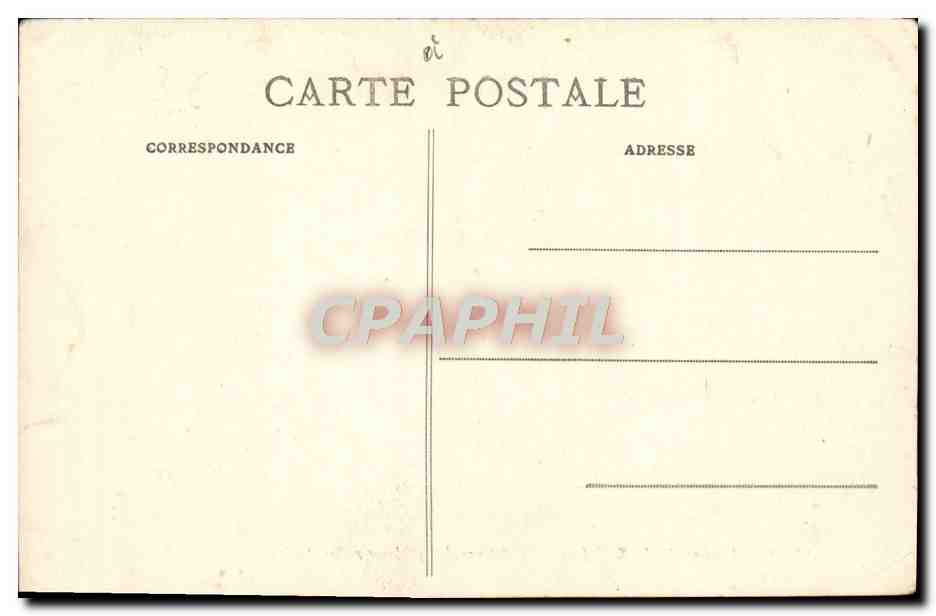 CPA Sens Promenades du XIV Juillet la Poterne des 4 mares et les anciens murs gallo romains — Rückseite