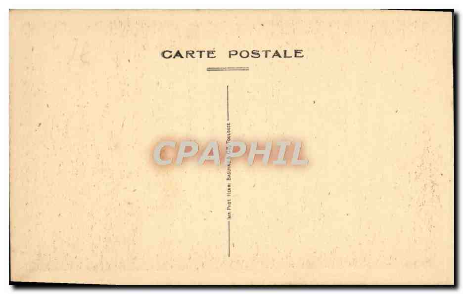 Monastère de Ste-Marie de La Pierre-qui-Vire (Yonne) — Le Trinquelin à l'entrée du Chemin-de-Crolys — Impr. Phot. Henri Bastypal, Toulouse — Verso