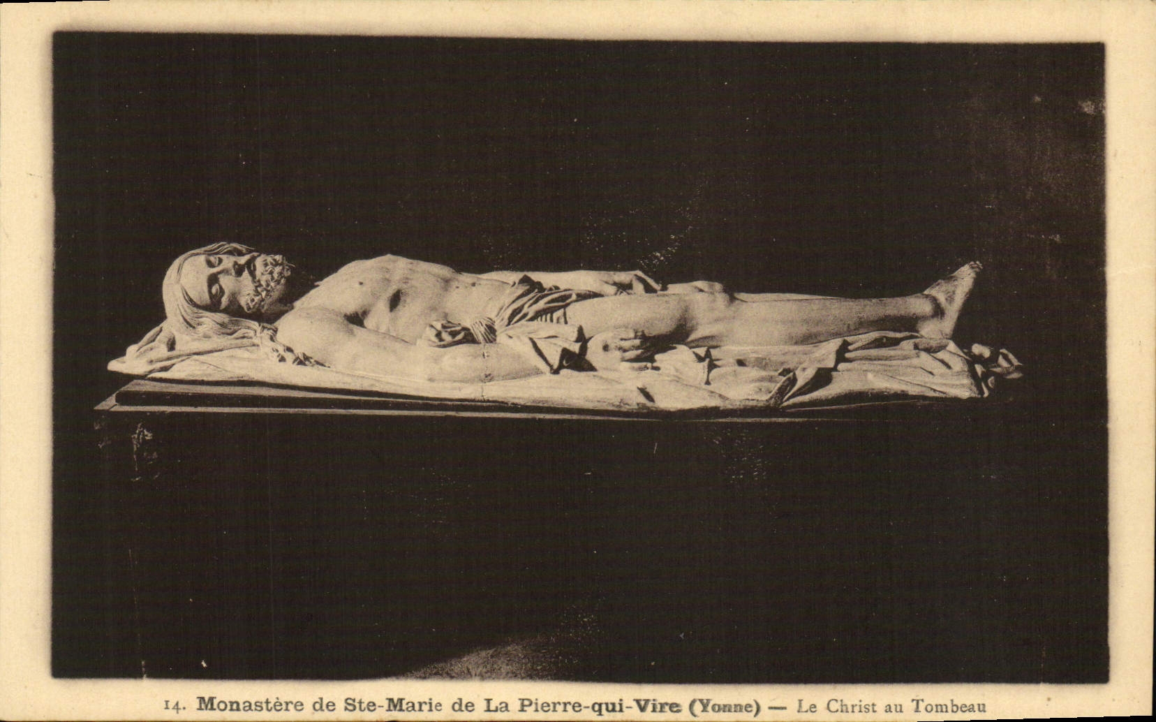 Monastère de Ste-Marie de La Pierre-qui-Vire (Yonne) — Le Christ au Tombeau