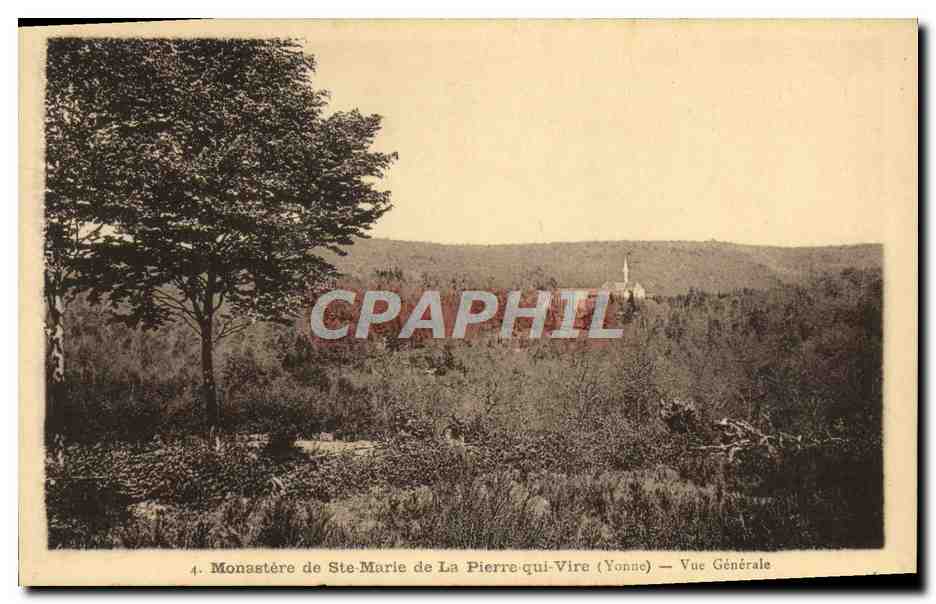 Monastère Ste-Marie de La Pierre-qui-Vire (Yonne) — Vue Générale — n°4