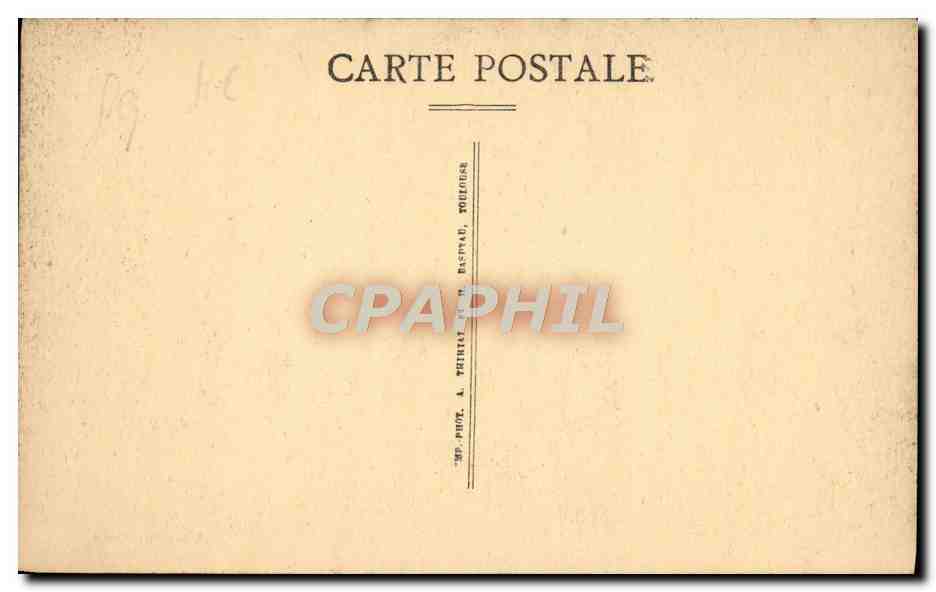CPA Quarre les Tombes Interieur de l'Eglise — Back