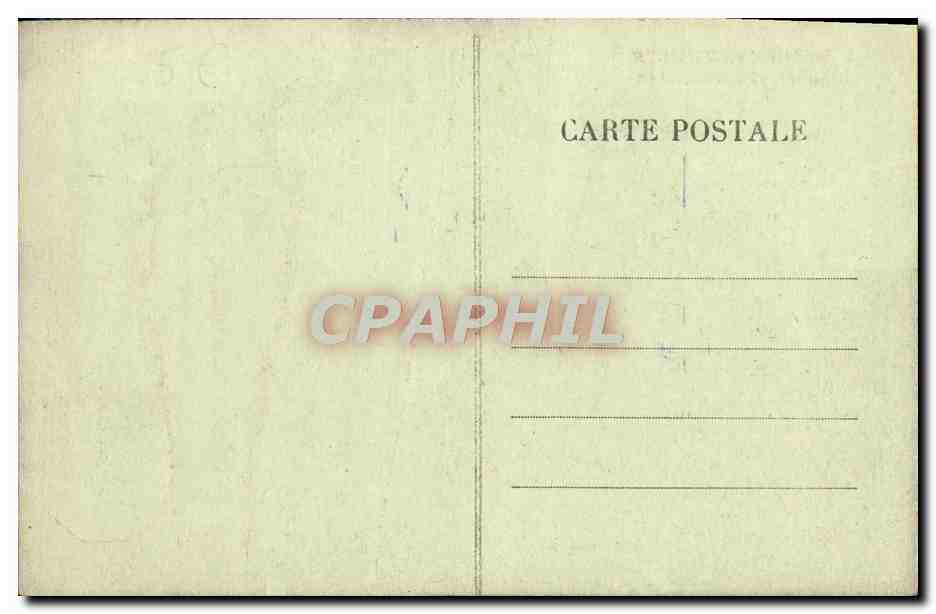 CPA Quarre Les Tombes L'Eglise et les Tombes — Back