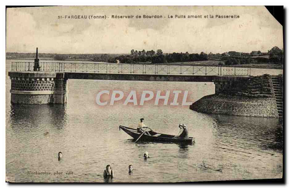 CPA St Fargeau Reservoir de Bourdon