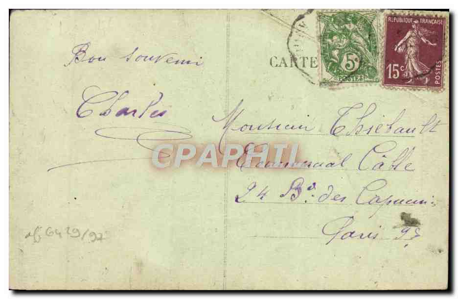 CPA Saint Maurice Thizouaille Le Monument — Reverso