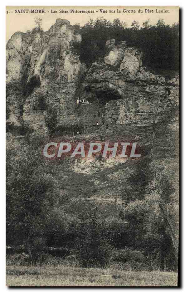 Saint-Moré — Les Sites Pittoresques — Vue sur la Grotte du Père Leuleu