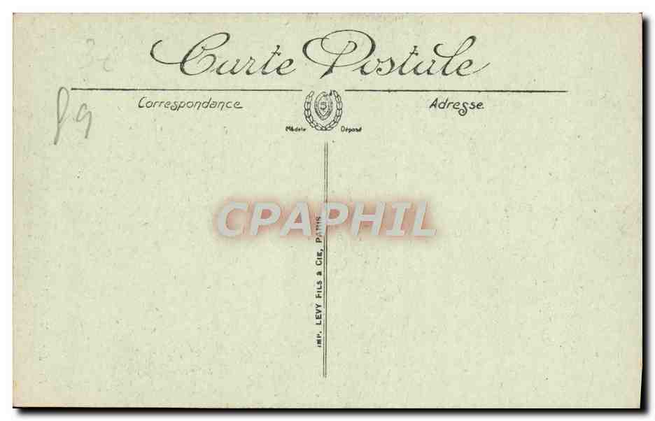 CPA Saint Pere sous Vezelay l'Eglise Ensemble du Portail principal — Rückseite