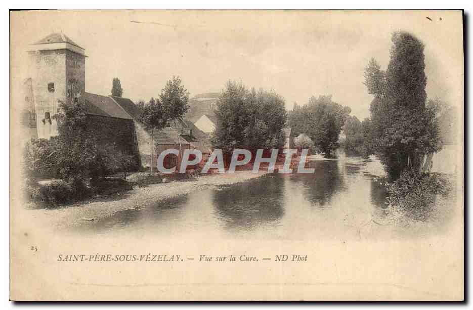 Saint-Père-sous-Vézelay — Vue sur la Cure — ND Phot