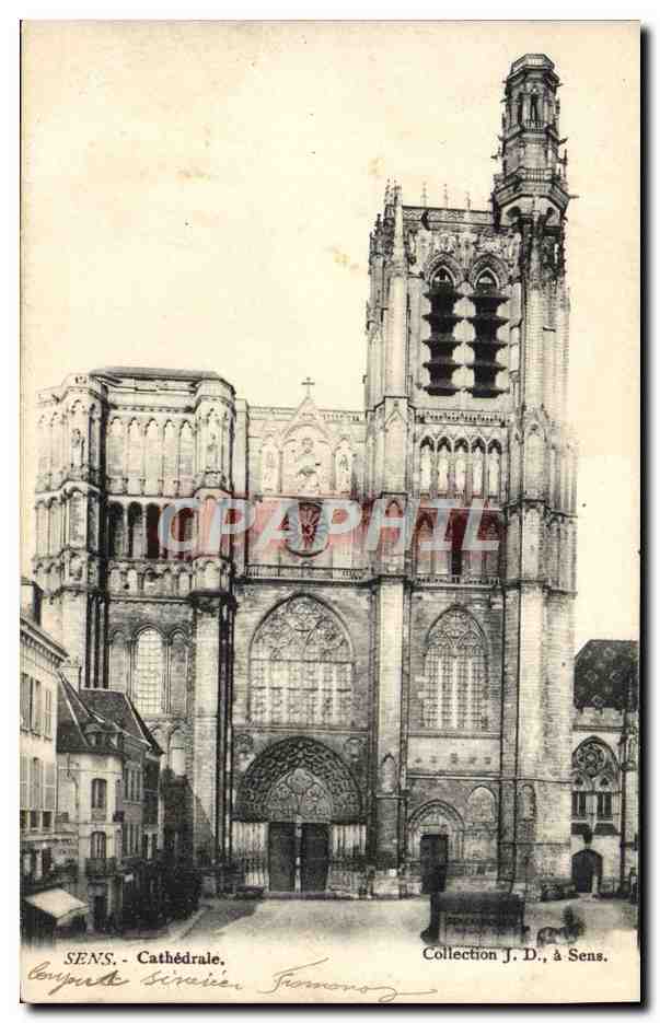 CPA Sens Cathedrale